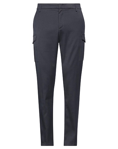 DONDUP Casual pants Midnight blue 48% Polyester, 25% Viscose, 25% Cotton, 2% Elastane