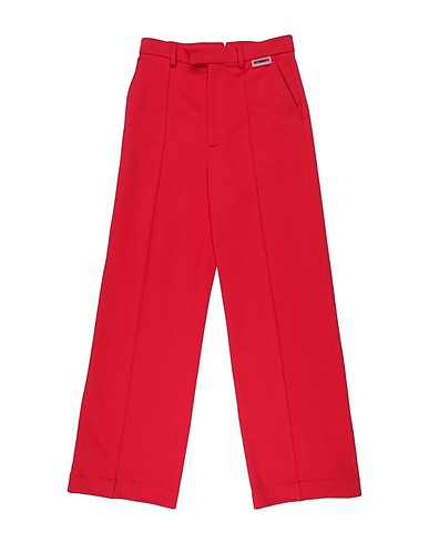 VETEMENTS Casual pants Red 80% Cotton, 20% Polyester