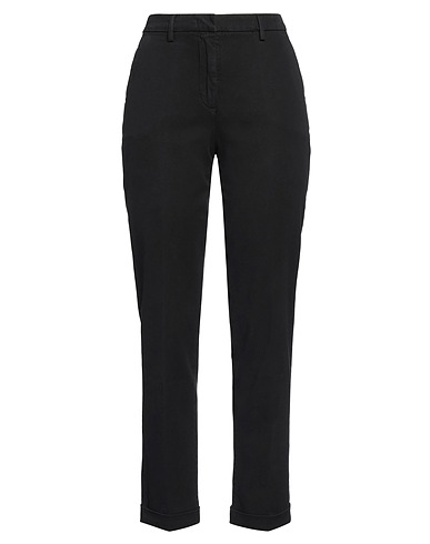 BRUNO MANETTI Pantalone Nero 69% Cotone, 29% Lyocell, 2% Elastan