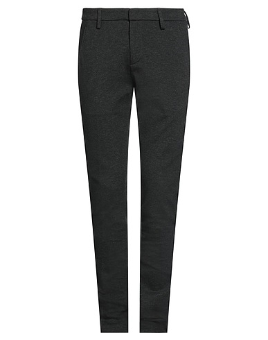 DONDUP Casual trouser Charcoal 69% Viscose, 25% Polyamide, 6% Elastane