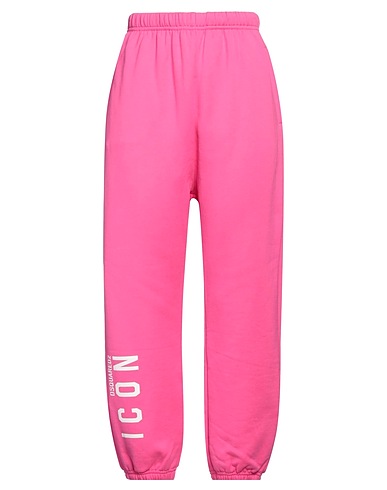 DSQUARED2 Casual trouser ICON Fuchsia 100% Cotton