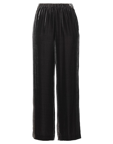 ASPESI Casual pants Charcoal 82% Viscose, 18% Silk