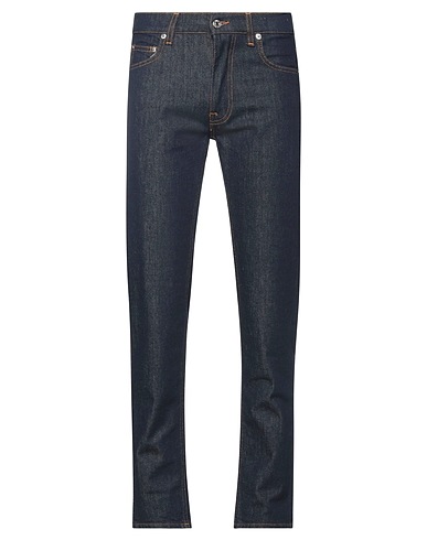 GRIFONI Denim pants Blue 98% Cotton, 2% Elastane