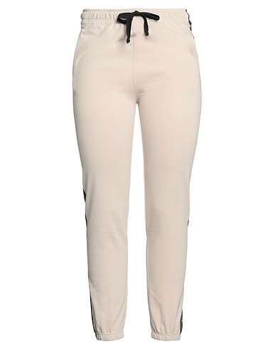 JUVIA Casual trouser Beige 50% Cotton, 50% Polyester