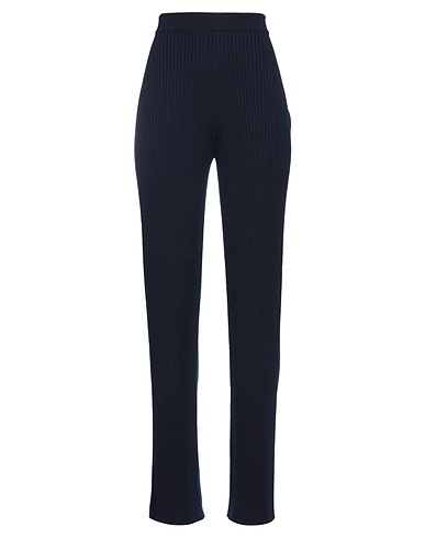 CHLOÉ Pantalone Blu notte 90% Lana, 10% Cachemire, Poliammide, Elastan