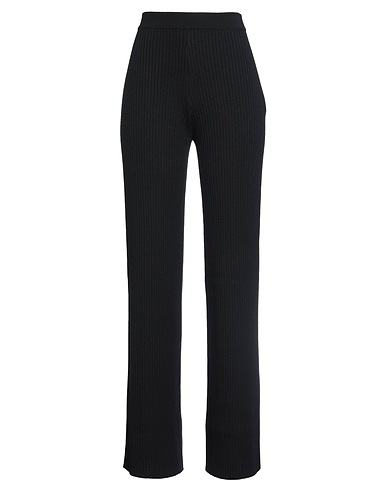 CHLOÉ Casual trouser Black 90% Wool, 10% Cashmere, Polyamide, Elastane