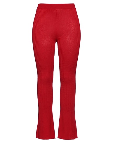 STELLA McCARTNEY Casual pants Red 62% Viscose, 26% Polyamide, 9% Polyester, 3% Elastane