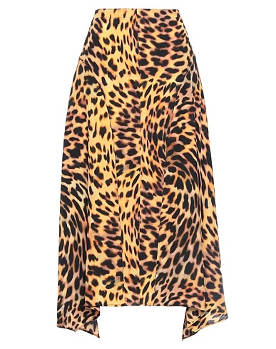 STELLA McCARTNEY Midi skirt Black 100% Silk