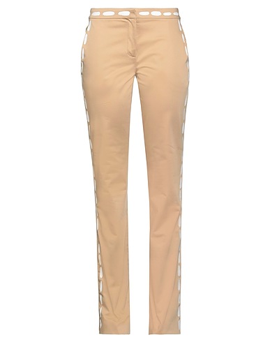 MOSCHINO Casual trouser Sand 96% Cotton, 4% Other Fibres