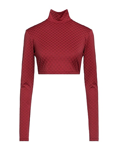 AMBUSH Cropped Top Ziegelrot 77% Polyester, 23% Elastan