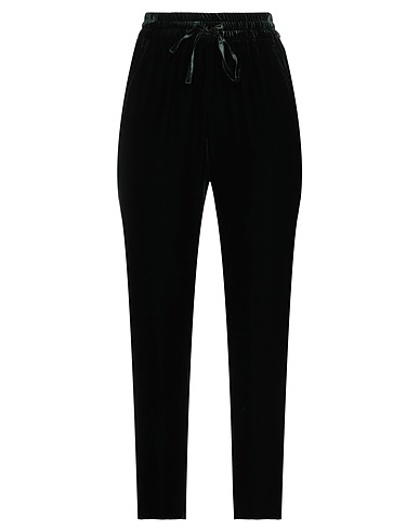 ASPESI Pantalone Verde scuro 82% Viscosa, 18% Seta