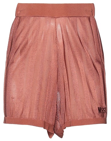 MORGAN STEWART SPORT Shorts & Bermuda Brown 100% Rayon