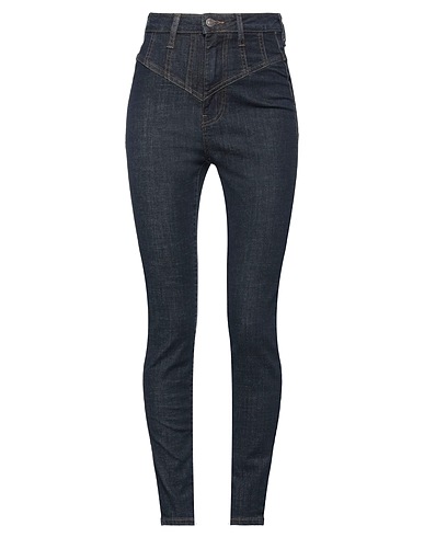 GUESS Denim trousers Blue 70% Cotton, 28% Polyester, 2% Elastane