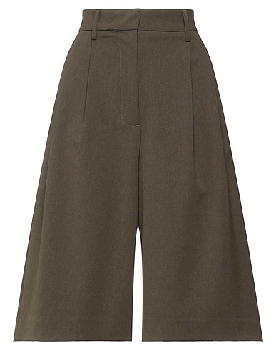 A.B. Casual trouser Military green 53% Polyester, 43% Virgin Wool, 4% Elastane