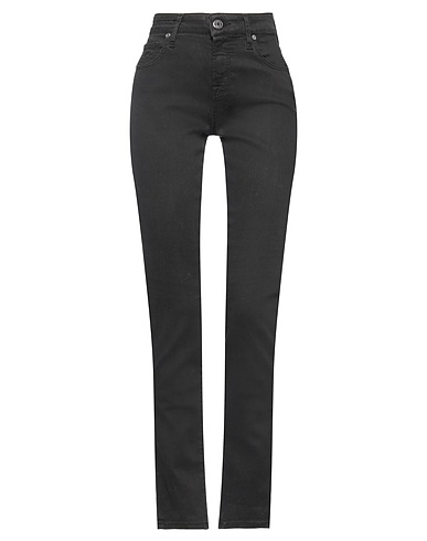 JACOB COHЁN Denim trousers Black 63% Lyocell, 30% Cotton, 5% Polyester, 2% Elastane