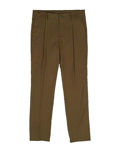 BERWICH Casual trouser Military green 98% Cotton, 2% Elastane
