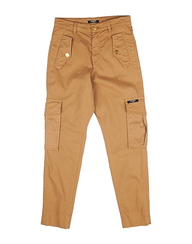 BALMAIN Casual trouser Camel 97% Cotton, 3% Elastane