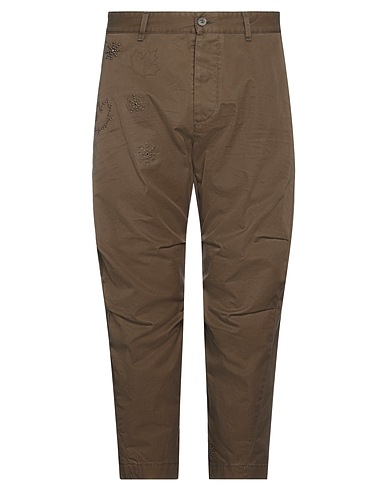 DSQUARED2 Casual trouser Dark green 100% Cotton