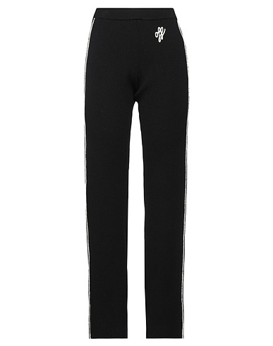 OFF-WHITE™ Casual trouser Black 83% Wool, 13% Polyamide, 4% Elastane, Acetate