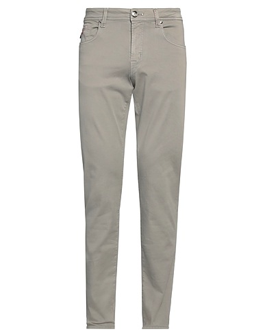 TRAMAROSSA 5-pocket Grey 87% Cotton, 9% Polyester, 4% Elastane