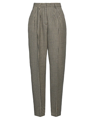 FORTE_FORTE Pantalone Beige 50% Acrilico, 50% Lana Vergine