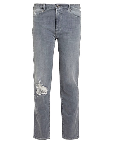 CYCLE Denim trousers Grey 100% Cotton