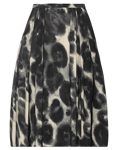 ASPESI Midi skirt Black 100% Viscose