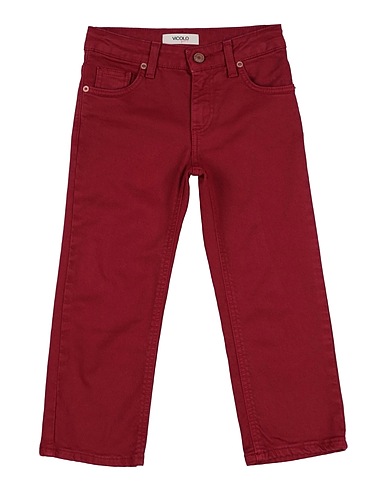 VICOLO Casual pants Brick 98% Cotton, 2% Elastane