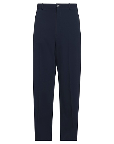 BALENCIAGA Casual pants GARDE-ROBE Midnight blue 98% Wool, 2% Elastane