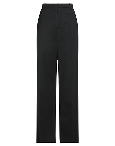 MEIMEIJ Casual pants Black 54% Polyester, 44% Wool, 2% Elastane, Acetate, Viscose