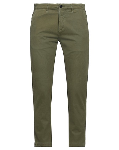 HAIKURE Chinos Verde militare 98% Cotone, 2% Elastan