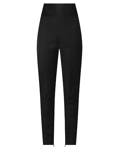 NINEMINUTES Casual trouser Black 64% Polyester, 33% Rayon, 3% Elastane