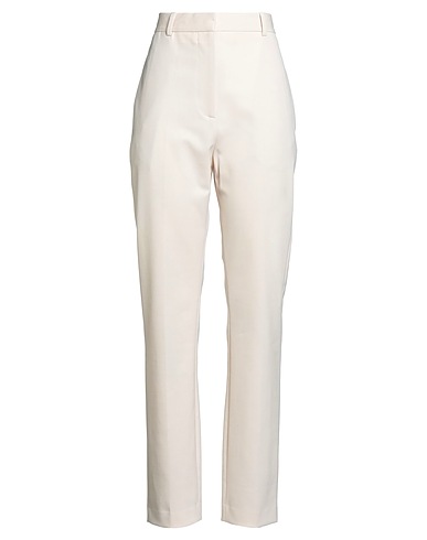 ERIKA CAVALLINI Casual trouser Blush 53% Polyester, 43% Virgin Wool, 4% Elastane, Acetate