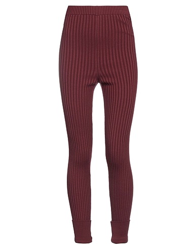 WOLFORD Leggings Plum 65% Virgin Wool, 33% Cotton, 2% Elastane