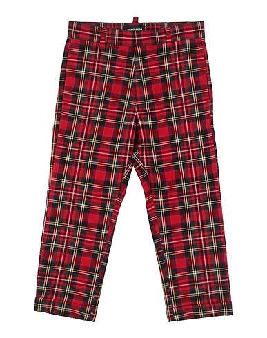 DSQUARED2 Casual trouser Red 98% Cotton, 2% Elastane