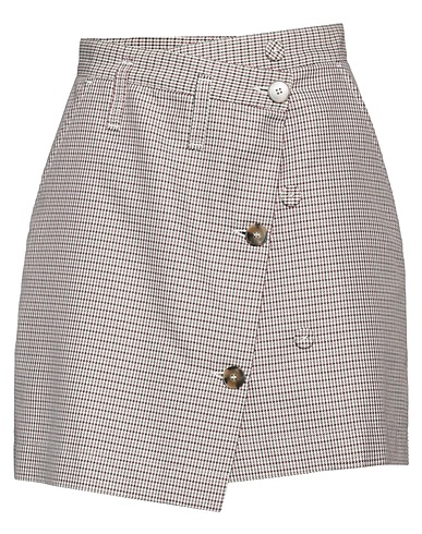 COVERT Mini skirt Burgundy 51% Cotton, 49% Polyester