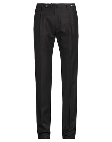 TAGLIATORE Casual pants Black 100% Virgin Wool