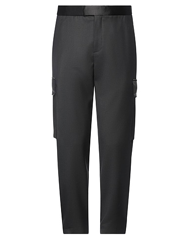 NEIL BARRETT Cargo Black 55% Polyester, 45% Virgin Wool