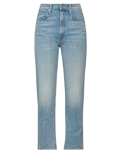 MOTHER Denim pants Blue 98% Cotton, 2% Elastane