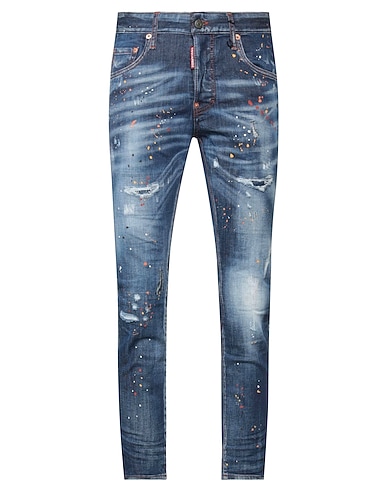DSQUARED2 Denim trousers BLU 92% Cotton, 6% Elastomultiester, 2% Elastane