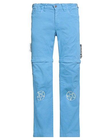 ISABELLA 1985 Casual trouser Light blue 98% Cotton, 2% Elastane