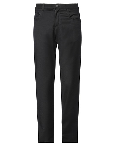 TOMBOLINI 5-pocket Black 99% Virgin Wool, 1% Elastane