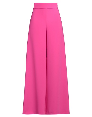 GAI MATTIOLO Casual trouser LOVE TO LOVE Fuchsia 100% Polyester