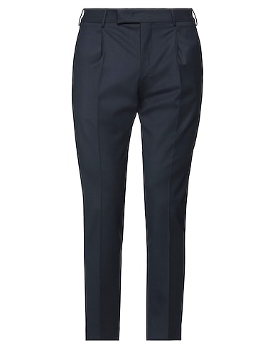 PT Torino Casual παντελόνι Σκούρο μπλε της νύχτας 95% Παρθένο μαλλί, 5% Ελαστάνη