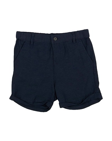 NAME IT® Shorts & Bermuda Midnight blue 50% Viscose, 35% Cotton, 15% Linen