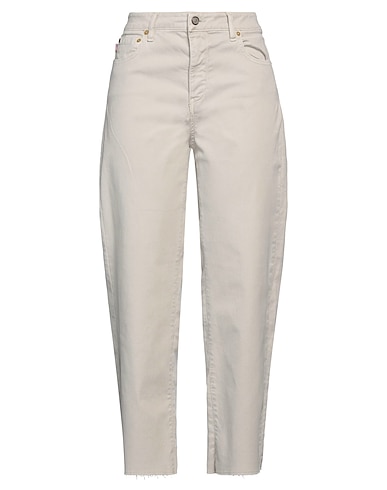 BLAUER. Casual trouser Beige 92% Cotton, 6% Viscose, 2% Elastane