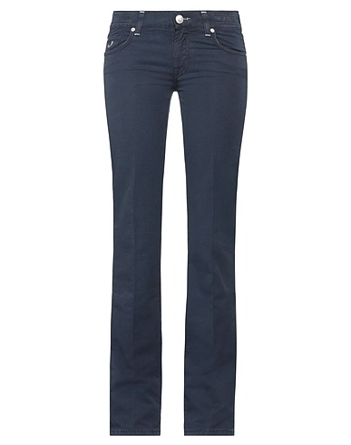 JACOB COHЁN Pantalone Blu notte 96% Cotone, 4% Elastan