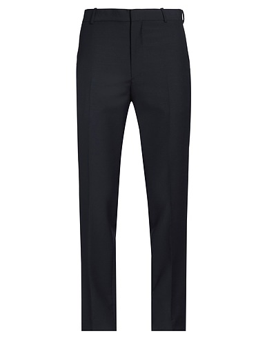 MCQUEEN Casual pants Midnight blue 75% Wool, 25% Mohair wool