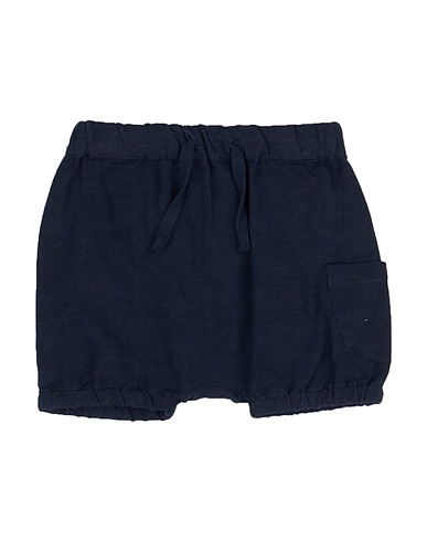 NAME IT® Shorts & Bermuda Midnight blue 50% Viscose, 35% Cotton, 15% Linen