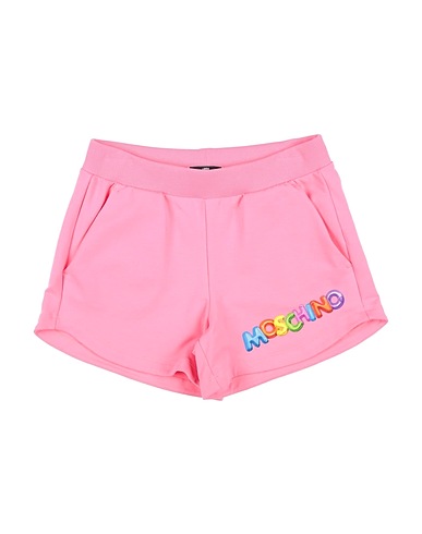 MOSCHINO TEEN Shorts & Bermuda Pink 95% Cotton, 5% Elastane